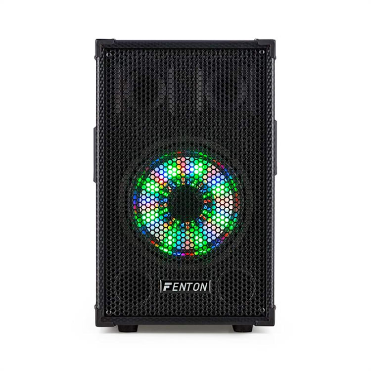 TL8LED set 2 x 3-weg passieve luidspreker RGB-leds 8" woofer 400W