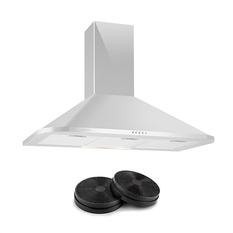 Karajan 90 Exaustor Set de Recirculação de Ar 536 m³/h Filtro de Carvão Ativado 90 cm