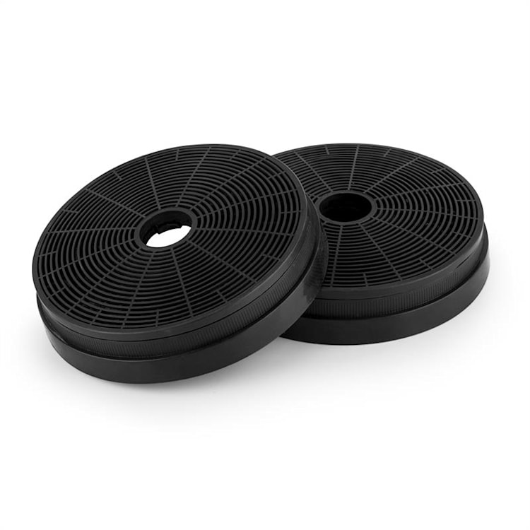 Karree Dunstabzugshaube Umluftset 60cm 640 m³/h LED Edelstahl weiß