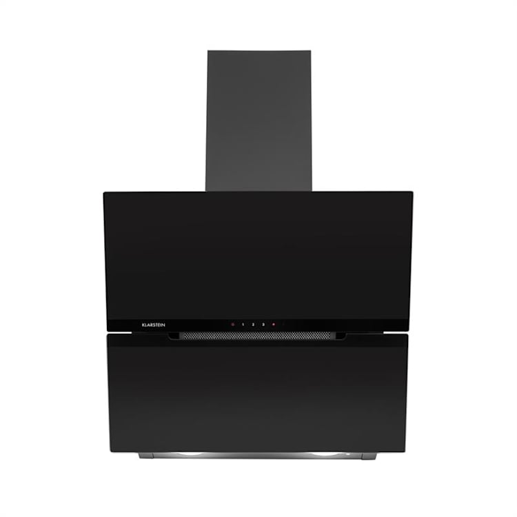 Santa Clara Hotte aspirante + 2 filtres recyclage d'air 165W - noir