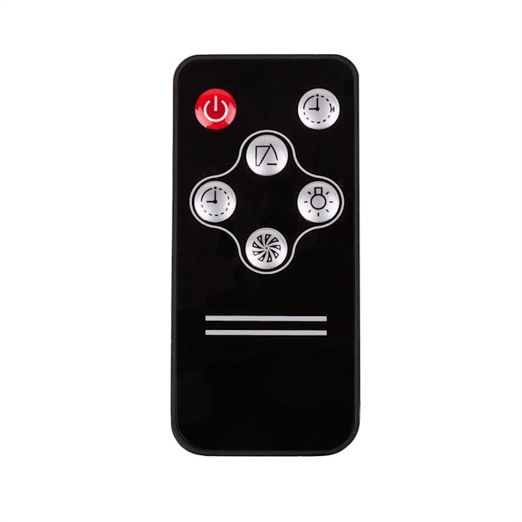 Santa Clara Hotte aspirante + 2 filtres recyclage d'air 165W - noir