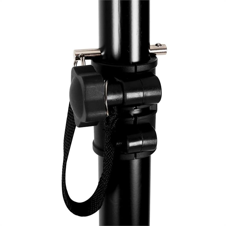 TL10LED PA luidsprekerset 4 stuks: 2x 10" 3-weg passieve luidspreker + 2x luidsprekerstatief zwart 25 cm (10")