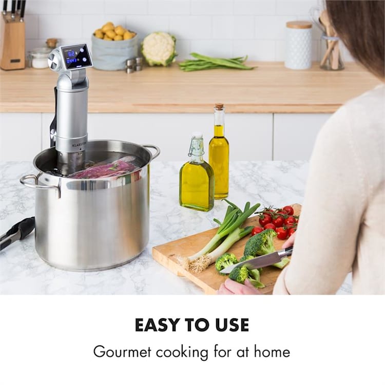 Quickstick Pro Foodlocker Silver Set, set, aragaz sous-vide, aparat de vidat Argintiu