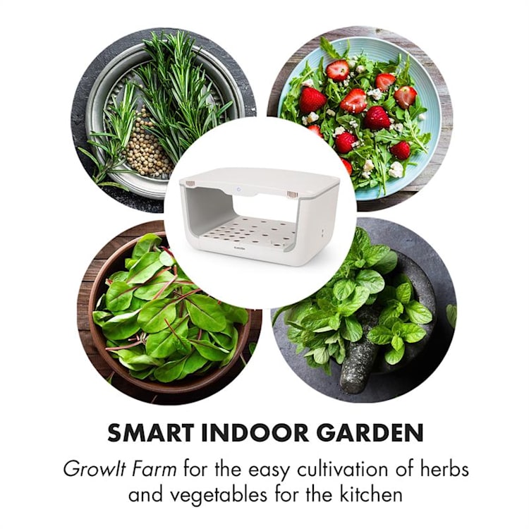 GrowIt Farm startersKit Europe 28 planten 48W 8ltr Europe-Seeds voedingsoplossing