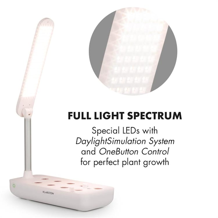 GrowIt Flex Kit de Iniciação I 9 Plantas 18W 2 L Sementes de Alfaces Solução Nutritiva