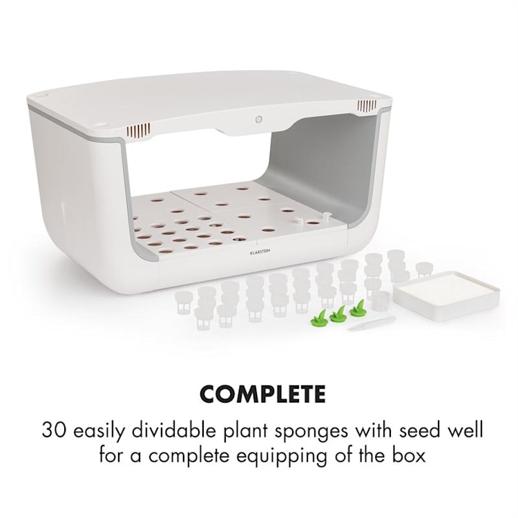 GrowIt Refill Kit Salades éponges à planter paniers de plantes graines
