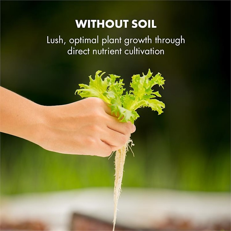 GrowIt Cuisine Starter Kit Europa 12 Plants LED Europe Seeds Nutrient Solution