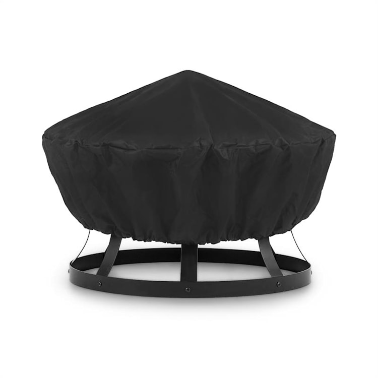 Pentos 2-in-1-vuurschaal Ø73cm vonkenscherm Ø60cm bbq beschermhoes