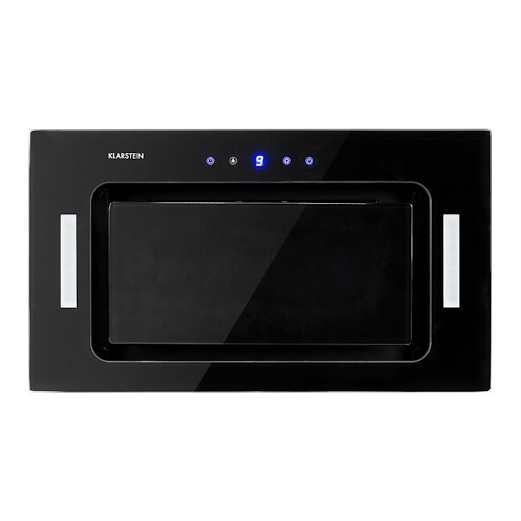 Gusteau Hektor Einbau-Set Backofen + Unterbau-Haube schwarz Edelstahl