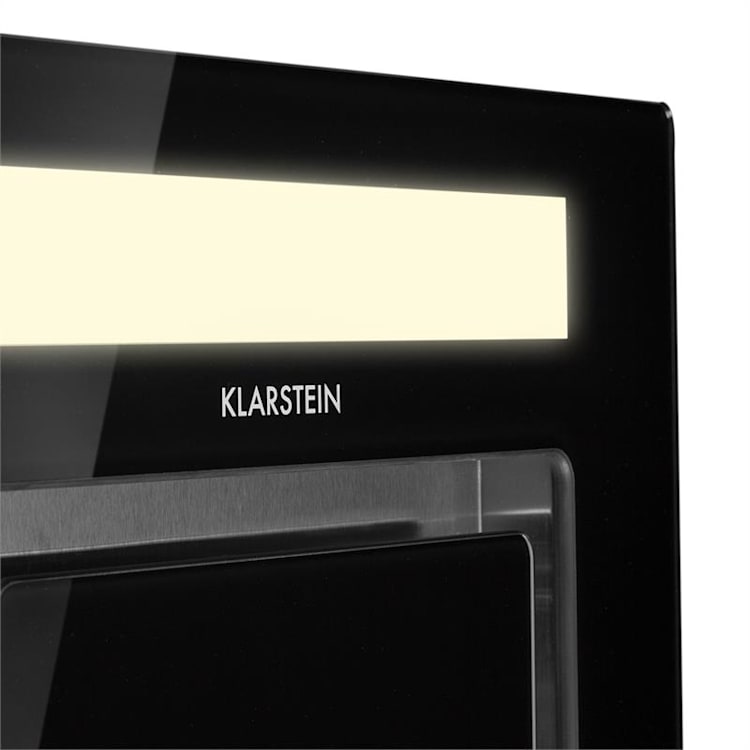 Gusteau Remy Einbau-Set Backofen + Einbau-Haube 2950W 64Ltr 620 m³/h schwarz Edelstahl
