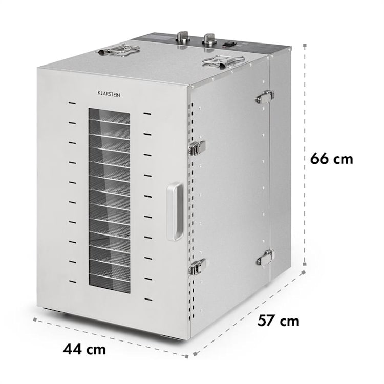 Master Jerky 16 Ensemble déshydrateur + crochets à viande 1500 W inox argent