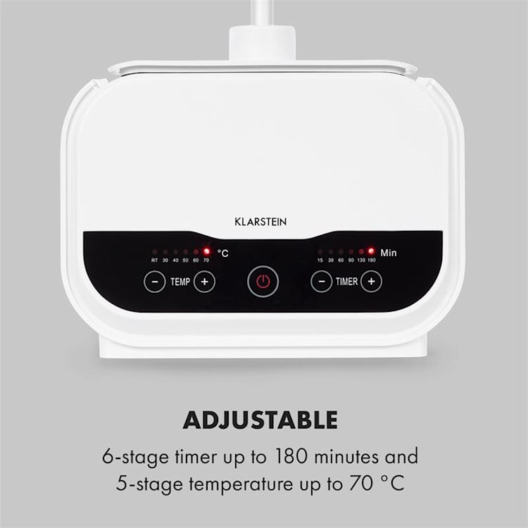 ShirtButler Pro automatisches Trocknersystem Hemd & Hose 1200 W 2-in-1 70 °C Timer weiß Trockenaufsatz für Hemden/Hosen