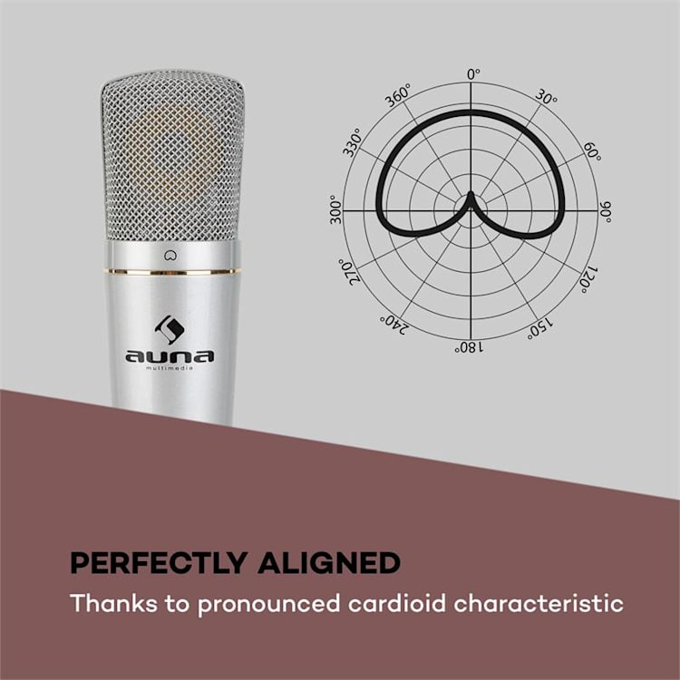 MIC-920 set microfono USB V5 microfono braccio orientabile protezione anti-pop schermatura