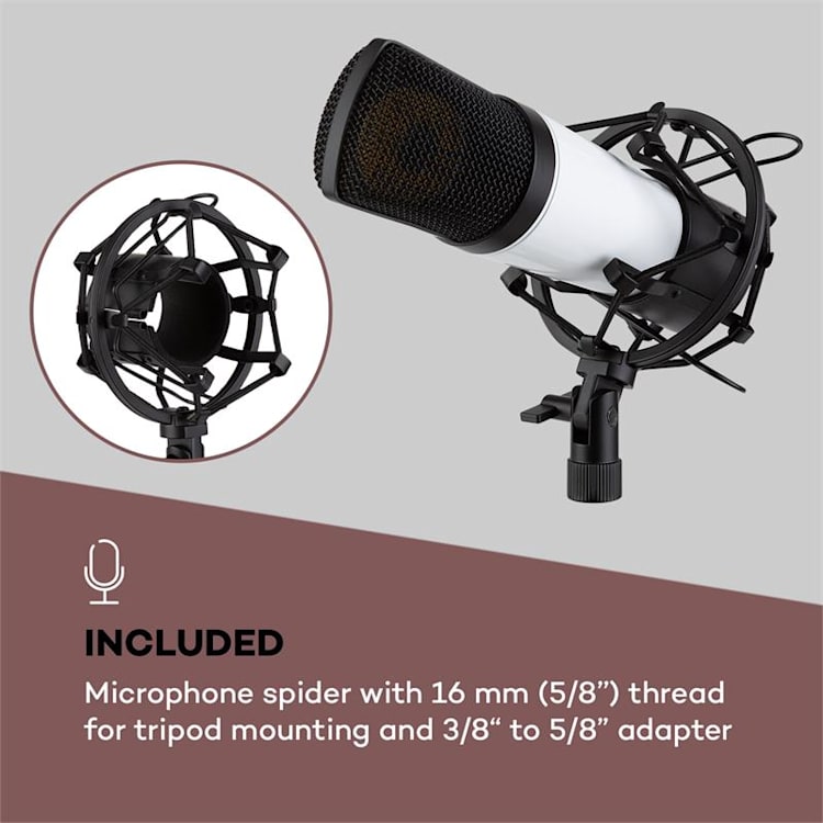 MIC-920 set microfono USB V5 microfono braccio orientabile protezione anti-pop schermatura
