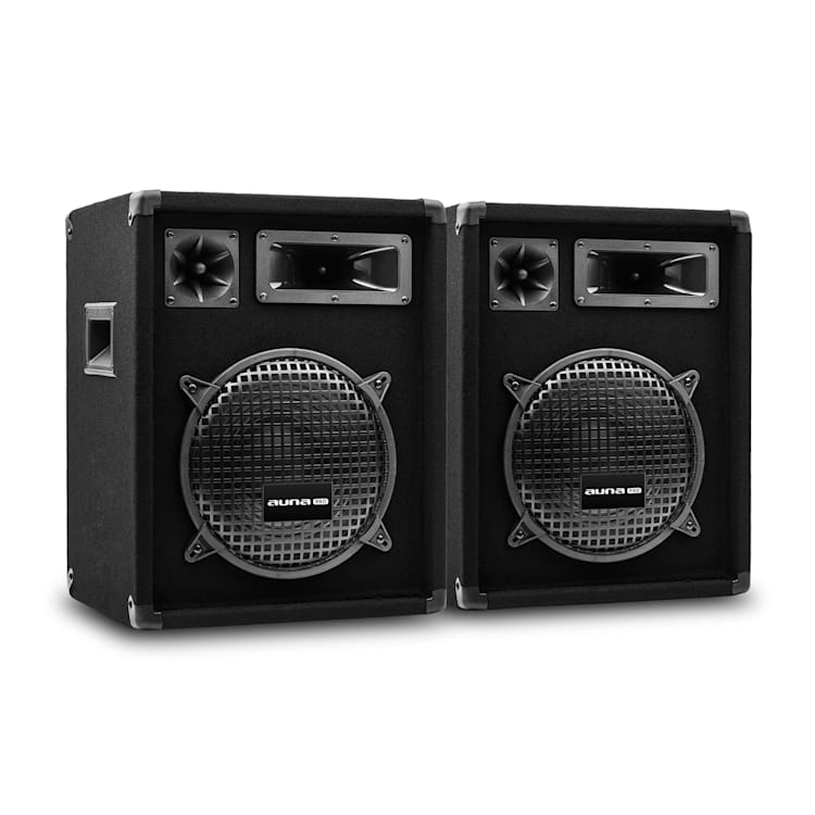 PW-1022 Paire d'enceintes de sono passives MKII 10" 200W RMS / 400 Wmax. 2 x 400 watts