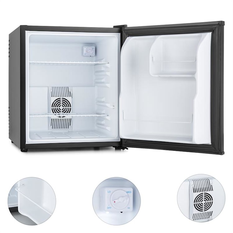 Minibar réfrigérateur à boissons 40 litres 2 étagères Classe A- Noir