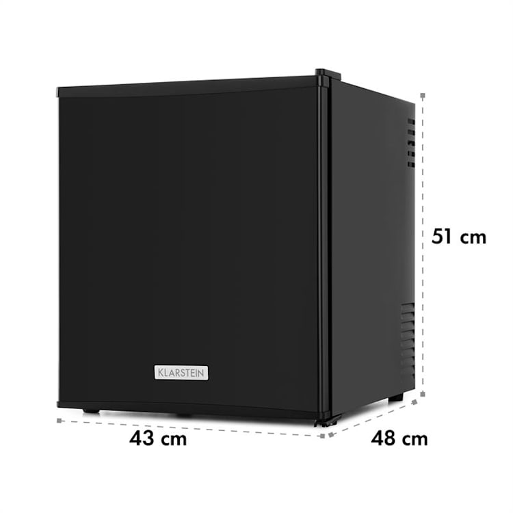 Minibar réfrigérateur à boissons 40 litres 2 étagères Classe A- Noir