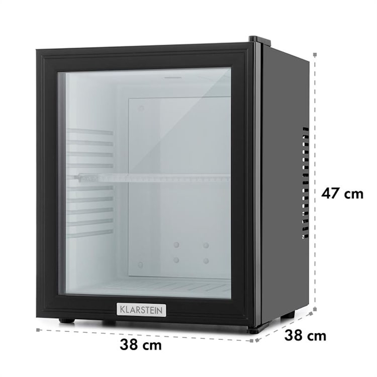 MKS-12 Mini Lodówka Hotelowa Mini Bar 24 Litry cicha 0 dB czarna