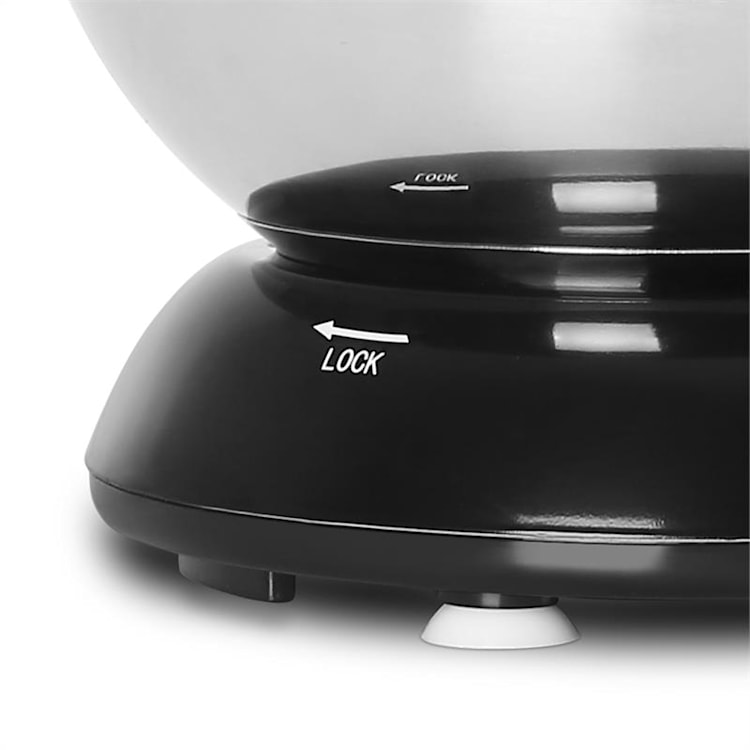 Bella/Lucia - Ciotola in acciaio inox, pezzo di ricambio, accessorio, 5,2 litri, senso orario