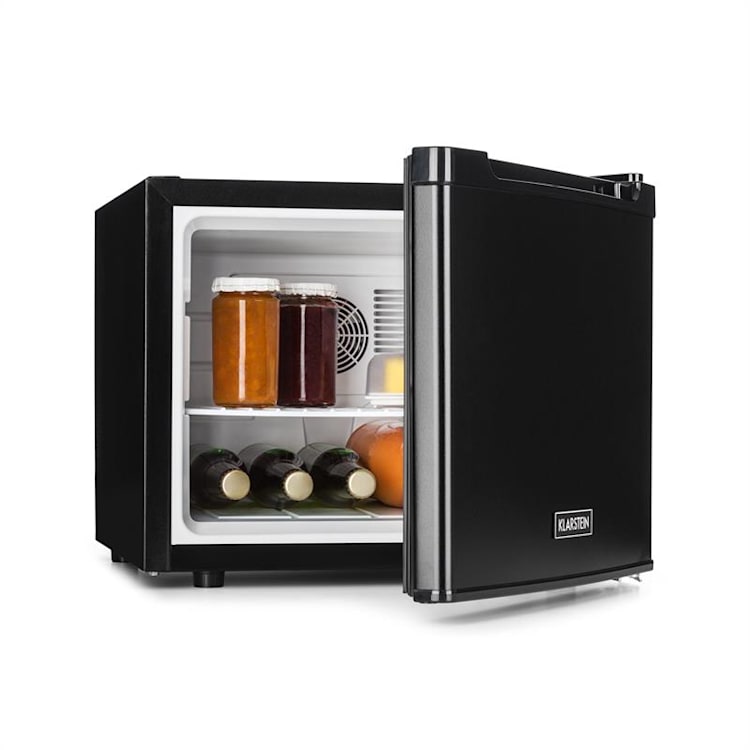 Klarstein Manhattan, mini hűtő, 35 l, fekete Fekete