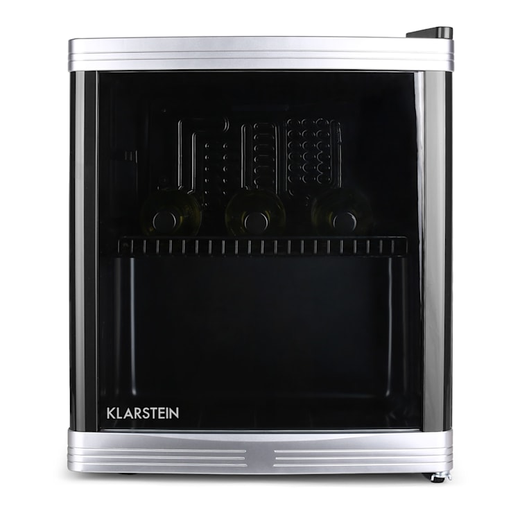 Beerlocker Mini-Kühlschrank 46 Liter 15 Flaschen 40 dB Schwarz