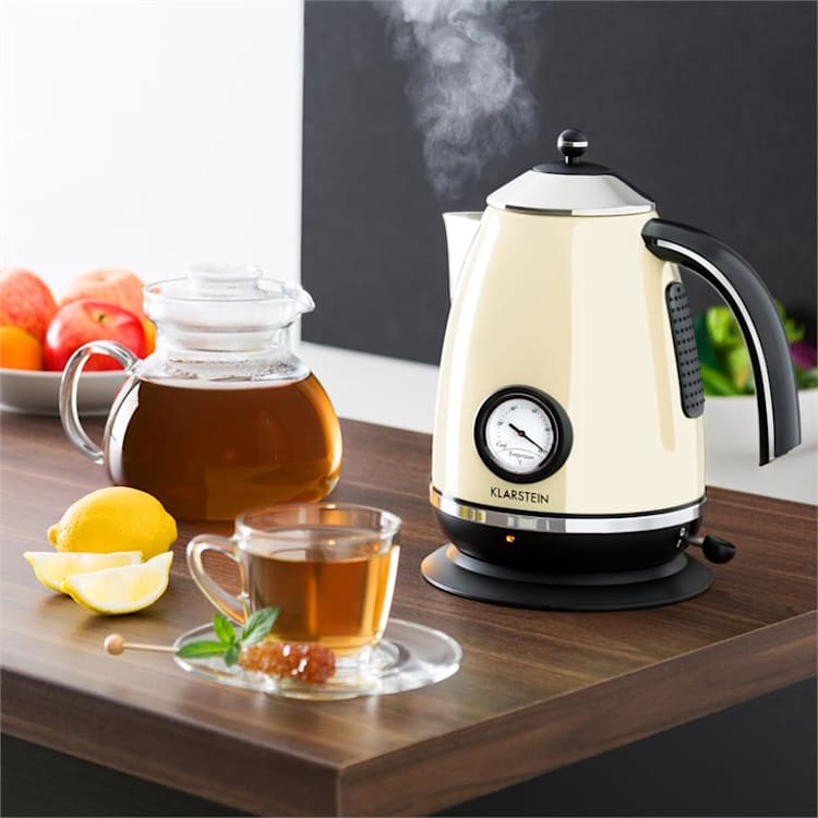 Klarstein TK7-AQUAVITA CHALET-, krémová, 2200 W, rychl. konvice, 1,7 l Krémová