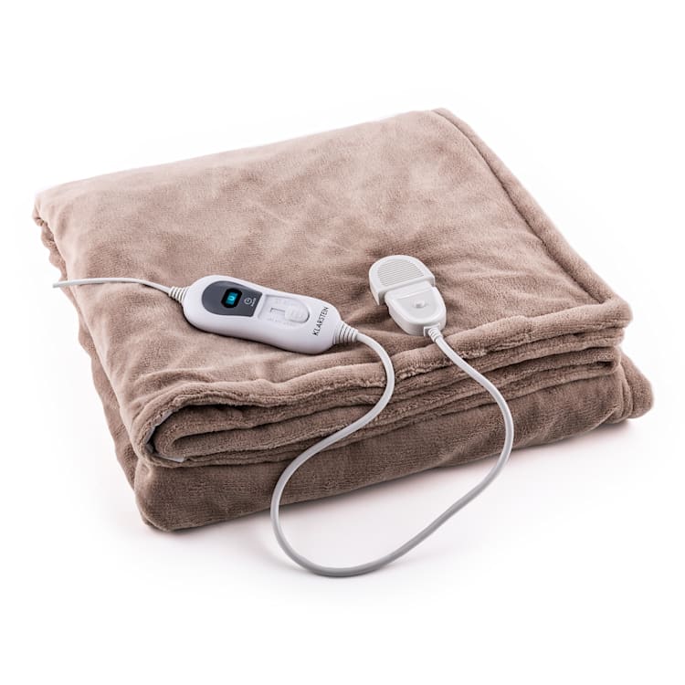 Dr. Watson Coperta Riscaldante Elettrica 120W lavabile 180x130 cm beige Beige | XL