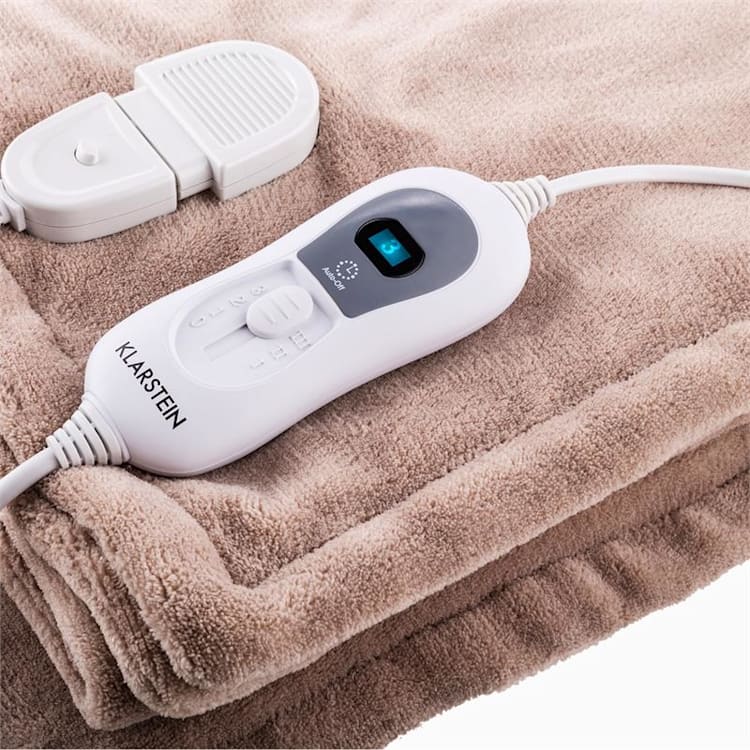 Dr. Watson Manta eléctrica Lavable 120W 180 x 130cm beige Beige | XL