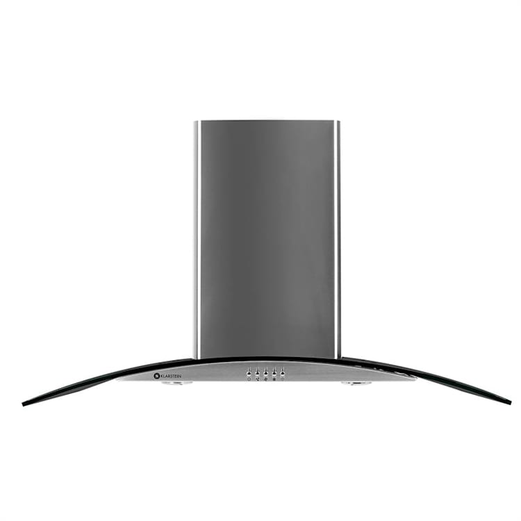 GL90WSB Hotte aspirante acier 90cm 490m³/h Noir | 90