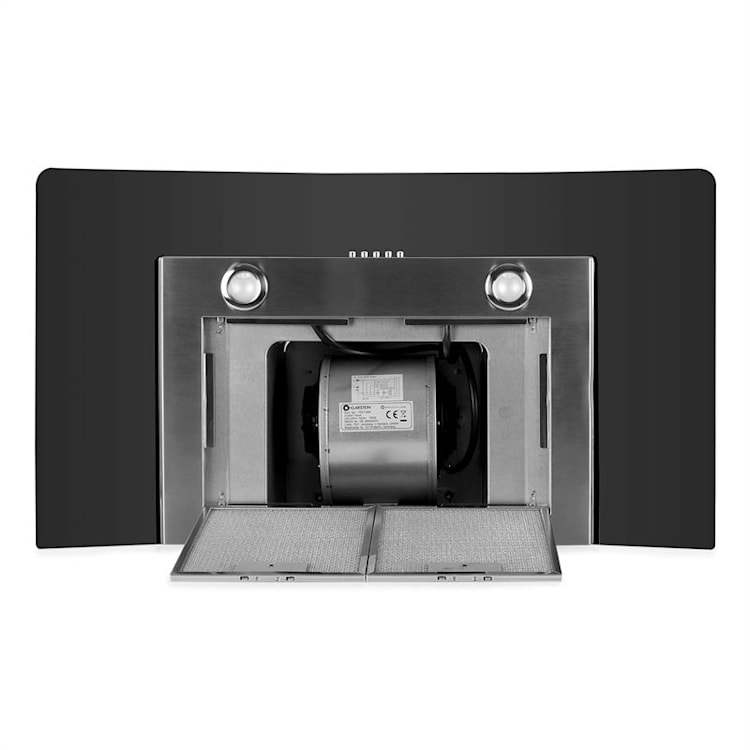 GL90WSB Hotte aspirante acier 90cm 490m³/h Noir | 90