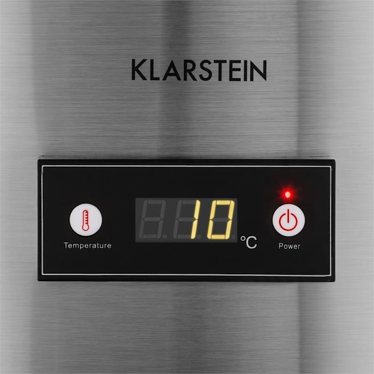 Klarstein Mr. Barbot, 50 l, A+, barová chladnička, nerez