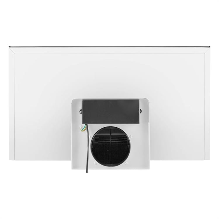 Bon Vivant Noir Hotte aspirante Hotte murale 90cm 630,5m³/h verre acier Noir