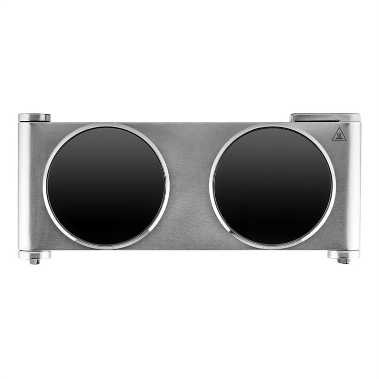 Captain Cook², dupla főzőlap, infravörös, 2400 W, rozsdamentes acél Ezüst