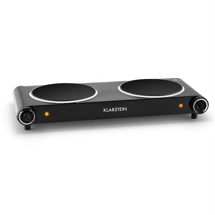 Captain Cook Doppio Piano Cottura 2400W Inox nero Nero