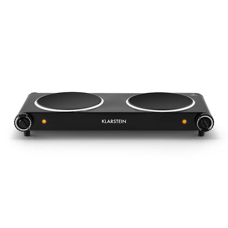 Captain Cook Doppio Piano Cottura 2400W Inox nero Nero