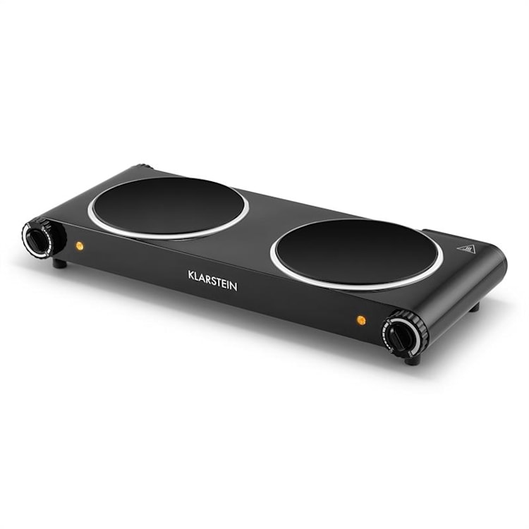 Captain Cook Doppio Piano Cottura 2400W Inox nero Nero