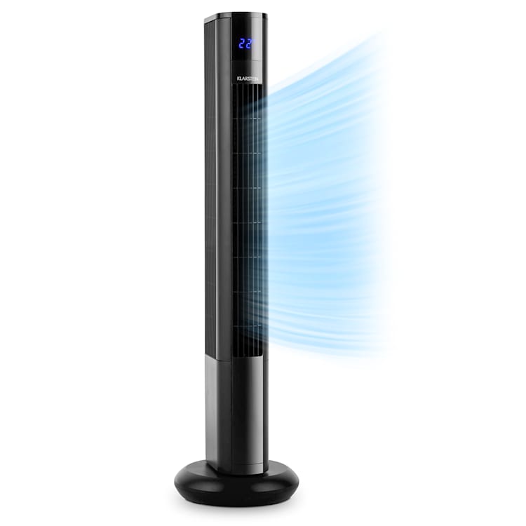 Skyscraper 3G Turmventilator 48W Luftdurchsatz 1.633 m³/h Fernbedienung Schwarz