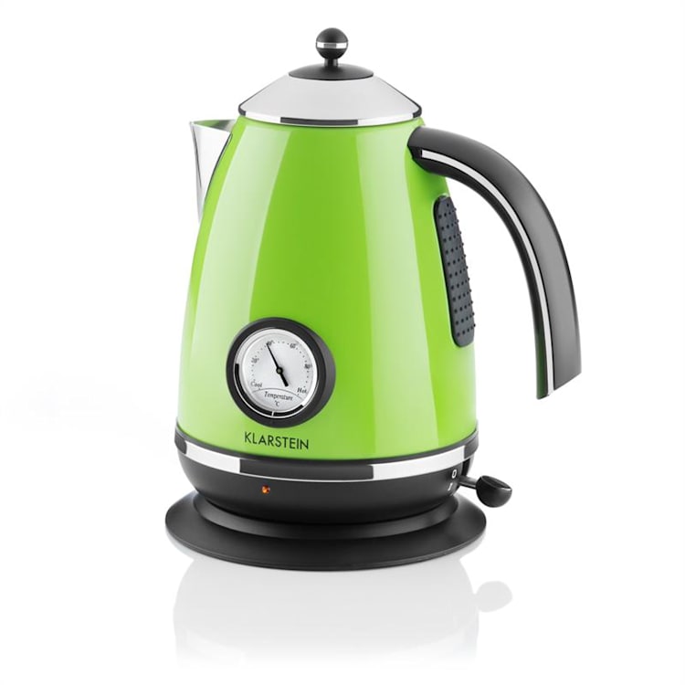 Klarstein TK7-AquavitachaletG, 2200W, zelená rýchlovarná kanvica z ušľachtilej ocele Zelená