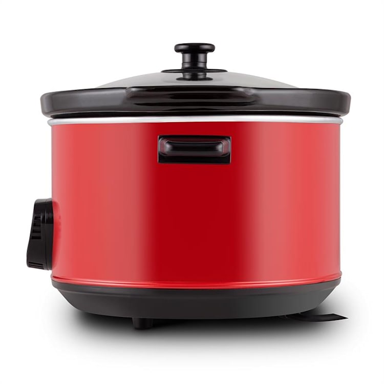 Bankett Mijoteuse Slow Cooker 6,5 litres 320W rouge