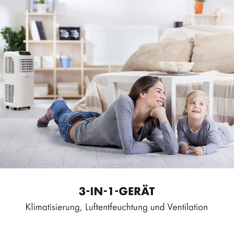 Pure Blizzard 3 2G mobile Klimaanlage 7000 BTU/2,1 kW Fernbedienung weiß Weiß