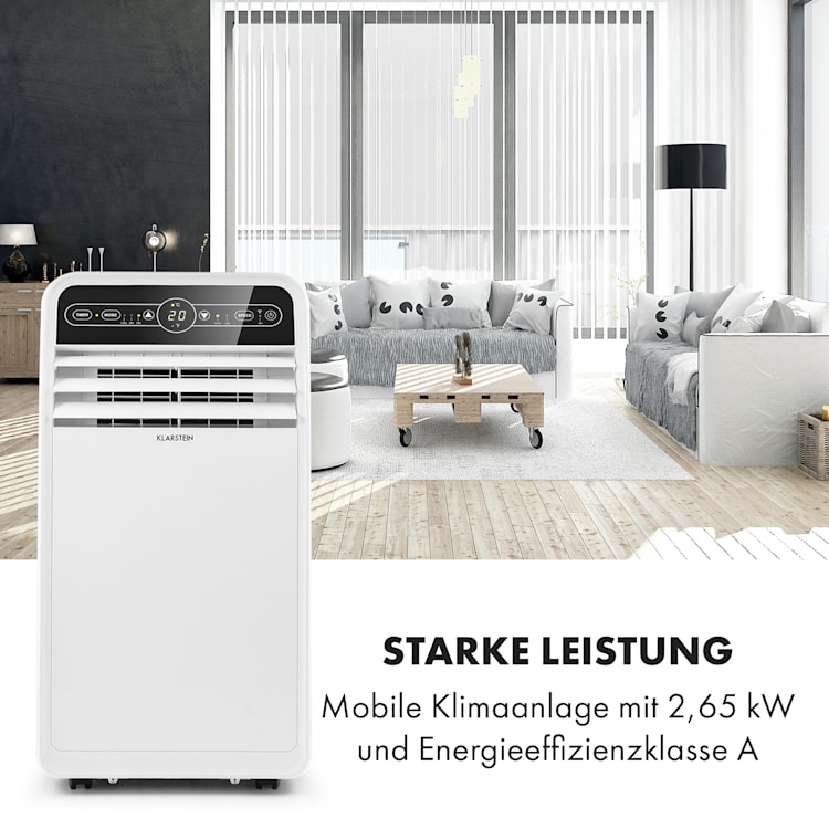 Metrobreeze 9 New York City mobile Klimaanlage 9.000 BTU/2,6 kW weiß 9.000 BTU | Weiß
