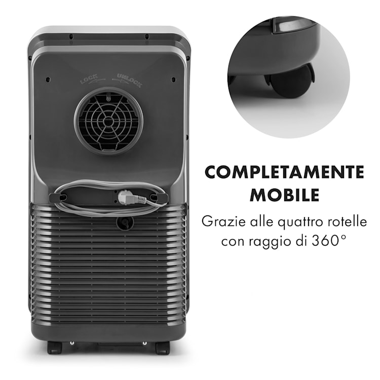 Metrobreeze 9 New York City Climatizzatore Portatile 9000 BTU/2,6 kW bianco Bianco | 9.000 BTU