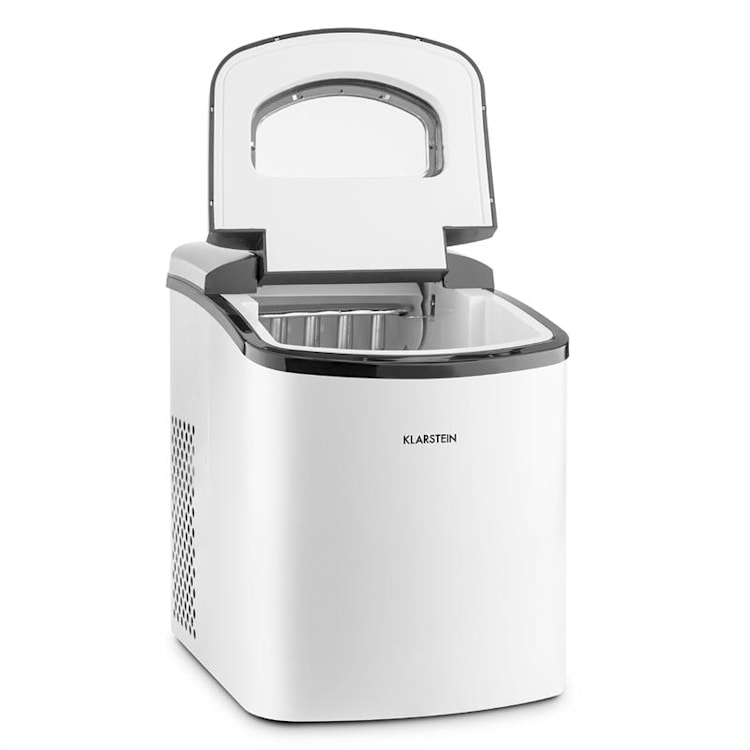 Manhattan Eismaschine Eiswürfelbereiter 150W Edelstahl 10kg Silber