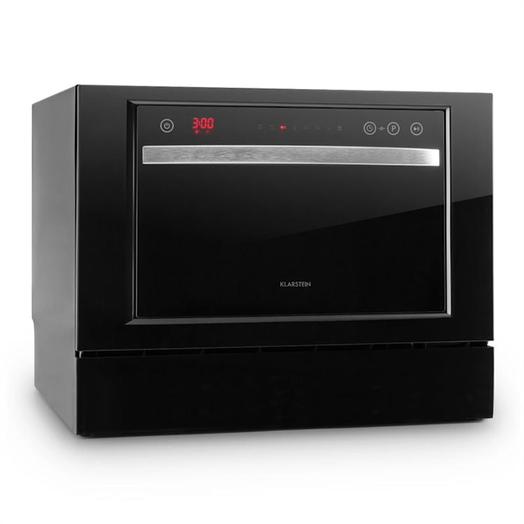 Amazonia 6 Luminance Table Dishwasher A+ 6 place settings black