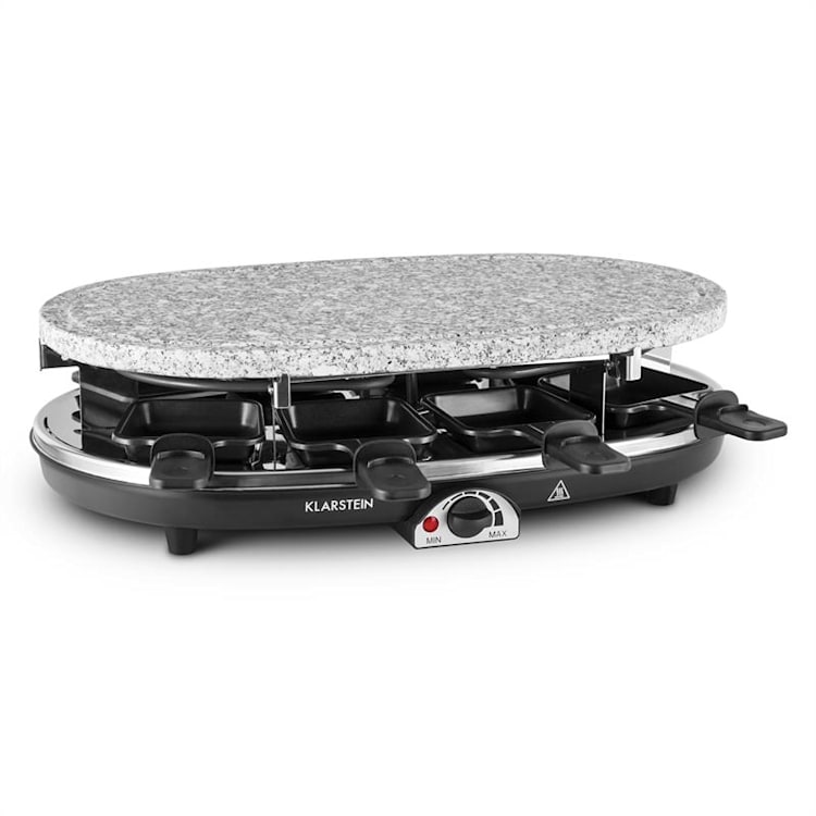 Klarstein Steaklette, 1500W, rakletovací s granitovou platňou, pre 8 osôb