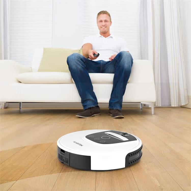 Cleanhero Robotdammsugare Dammsugare Automatisk Fjärrkontroll vit Vit
