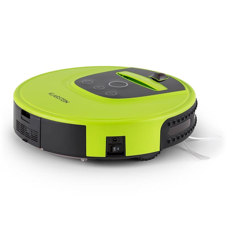 Cleanhero Robotic Vacuum Cleaner remote control 2 working speeds green Green