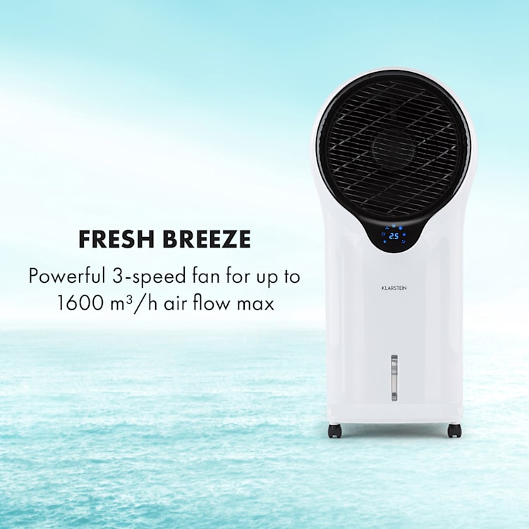 Whirlwind 3-in-1 Fan Air Cooler Humidifier 5.5L 90W White