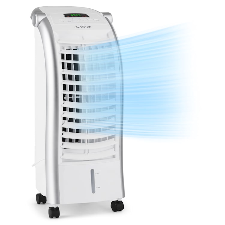 Maxfresh, охладител на въздуха, 4 in 1, 6L, 55W, дистанционно управление, пакети лед Бял