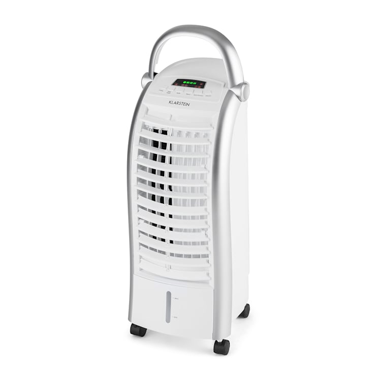 MAXFRESH WH вентилатор охладител на въздуха 6L 65W дистанционно управление пакети лед Бял
